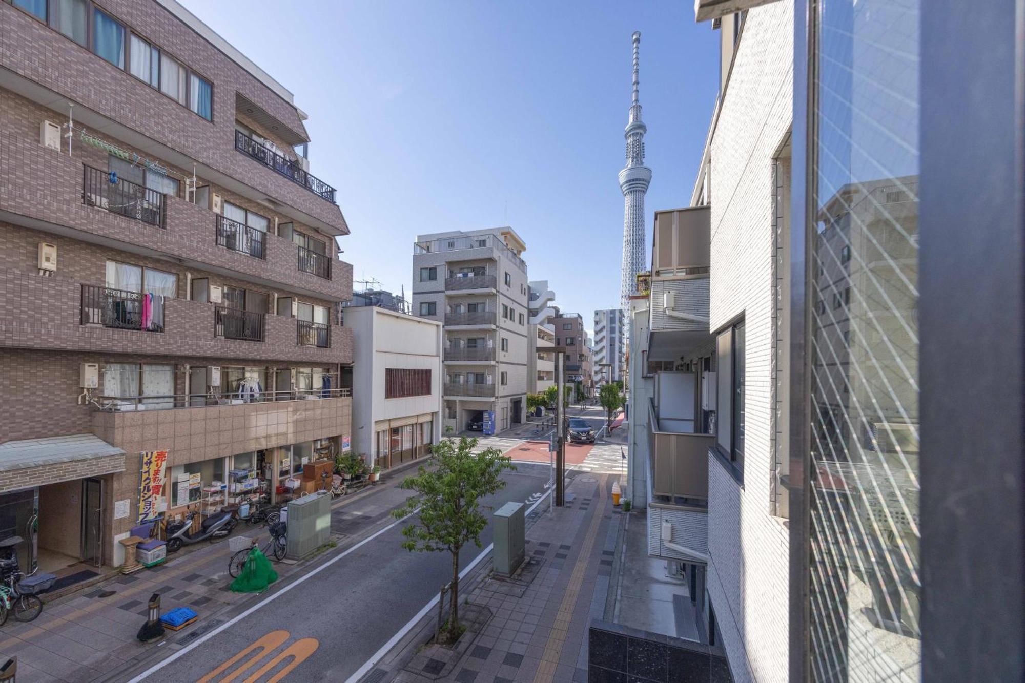 도쿄 Skytree View Kinshicho - Self Check-In Only 아파트 외부 사진